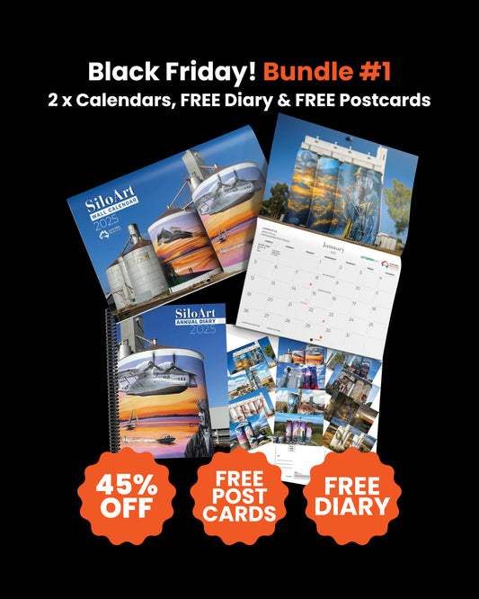 Black Friday! 2 x Calendars, FREE Diary & FREE Postcards Bundle