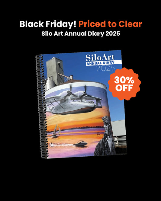 Black Friday!  Silo Art Annual Diary 2025  - 30% OFF