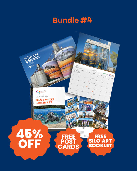 Bundle #4 - 2 x Calendars, FREE Silo Art Location Booklet & FREE Postcards Bundle