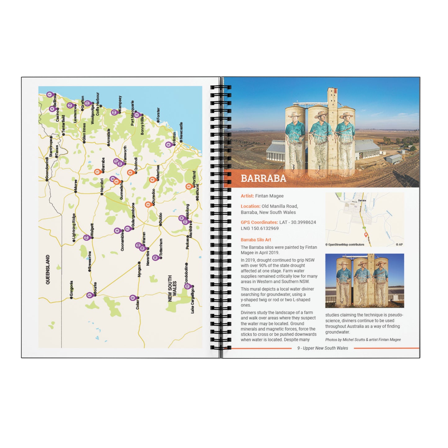 Wholesale - NSW Silo & Water Tower Art Guide (Box of 10)