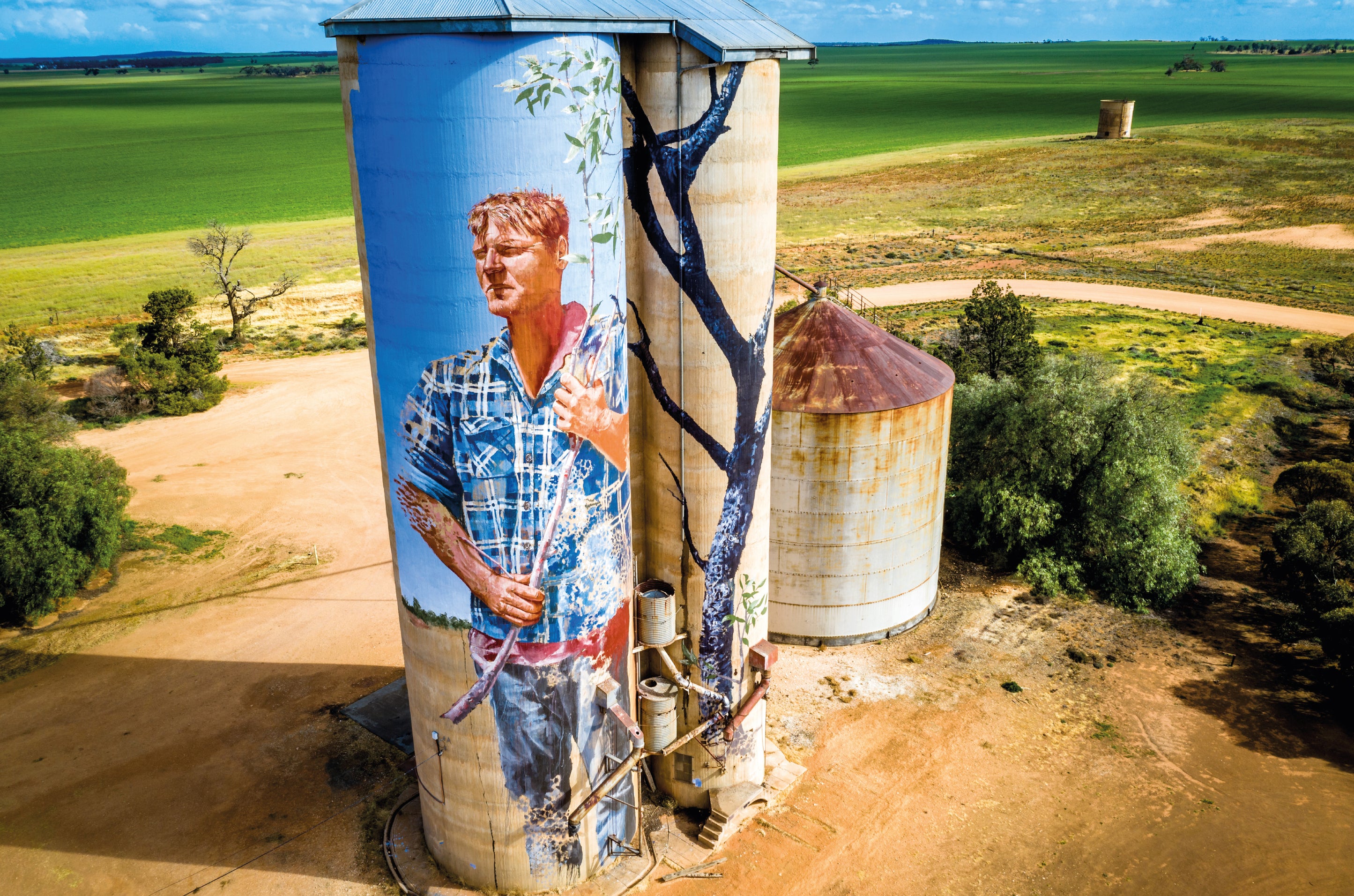 Previous years 2023 Souvenir Silo Art Wall Calendar Australian Silo